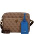 Milano Schoudertas 25 cm variant beige-brown-blue Milano Schoudertas 25 cm variant beige-brown-blue