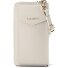  Bologna leren portemonnee met rits rondom en Smartphonehoesje, leer, 19 cm variant cream 2