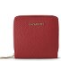  Bologna leer portemonnee met rits rondom, medium, 10 cm variant red