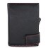  SecWal 1 Creditcard etui Portemonnee RFID Leer 9 cm variant schwarz-rot