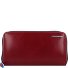  Blue Square Portemonnee Leder 19 cm variant red