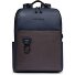  Harper Zakelijke rugzak Leer 42 cm Laptop compartiment variant blue-dark brown