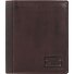 Dust Portemonnee RFID-bescherming Leer 10 cm variant brown  Dust Portemonnee RFID-bescherming Leer 10 cm variant brown