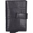  Fano C-Three Kredietkaart etui RFID-bescherming Leer 7 cm variant black
