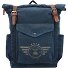  Vintage Aviator Dagrugzak 47 cm Laptop compartiment variant blue