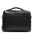  Blue Square Koffer Leer 39 cm Laptop compartiment variant black