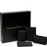  Creditcardhouder 4-delige geschenkset leer 7 cm variant schwarz