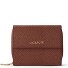  Bologna leer portemonnee met rits rondom, 12 cm variant brown