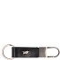  Landelijke sleutelhanger leer 10 cm variant schwarz