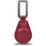  Keyring Sleutelhanger Leer 10 cm variant carmine red