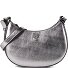 Half Moon Mini Schoudertas Leder 26 cm variant gun metal