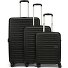  Aerojoy 4 wielen Kofferset 3-delig met uitbreidingsplooi variant black