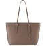  Bologna leeren XL-Shopper Tas, 35 cm variant taupe