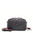  Schoudertas leer 19 cm variant black/pace