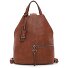  Nele Stad rugzak 40 cm variant cognac