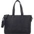  Shopper tas leer 41 cm laptop compartiment variant schwarz