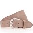 Riem leer variant grau taupe | 90 cm  Riem leer variant grau taupe | 90 cm