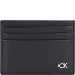 Metal CK Kredietkaart etui Leer 10 cm variant black Metal CK Kredietkaart etui Leer 10 cm variant black