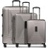  Essentials 14 4 wielen Kofferset 3-delig met uitbreidingsplooi variant coffee grey metallic