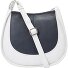  Boston Crossbody tas Leder 28 cm variant blau-weiss