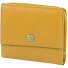  Sponsachtig portefeuille leer 10,5 cm variant yellow