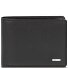  Leather Essentials QF portemonnee van RFID-leer, 12 cm, uitklapbaar, met vak met ritssluiting variant black