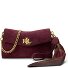  Crossbody tas Leder 19 cm variant garnet multi