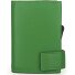 SecWal 2 Creditcard etui Portemonnee RFID Leer 9 cm variant grün SecWal 2 Creditcard etui Portemonnee RFID Leer 9 cm variant grün