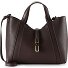  Goccia Shopper Tas S Leder 28 cm variant cioccolato