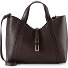 Goccia Shopper Tas S Leer 28 cm variant cioccolato Goccia Shopper Tas S Leer 28 cm variant cioccolato