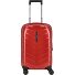  Attrix 4 wielen Cabinewagen 55 cm met uitbreidingsplooi variant red