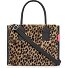  Daily Shopper Shopper Tas 21 cm variant leo fake fur