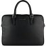  Bella Koffer Leer 38 cm Laptop compartiment variant schwarz