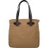  Luggage Twill Shopper Tas Leer 35.5 cm variant tan