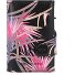  Click & Slide creditcard etui RFID leer 6,5 cm variant flower-black