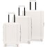  Atlas 4 wielen Kofferset 3-delig variant pure white