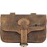  Vintage militair heuptasje leer 16 cm variant save brown