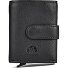  Vintage Portemonnee RFID-bescherming Leder 10 cm variant black