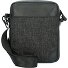  Gerecycled leven schoudertas 16 cm variant anthrazit
