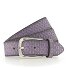 Riem Leer variant lilac-silver | 75 cm Riem Leer variant lilac-silver | 75 cm