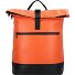  Upcycled Tarpaulin Dagrugzak 42.5 cm Laptopvak variant orange-black