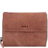 Lederen portefeuille 13 cm variant grau-braun Lederen portefeuille 13 cm variant grau-braun