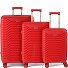  5820 4 wielen Kofferset 3-delig variant rot