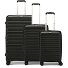 Travel Line 4700 4 wielen Kofferset 3-delig met uitbreidingsplooi variant black Travel Line 4700 4 wielen Kofferset 3-delig met uitbreidingsplooi variant black