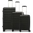 Travel Line 4700 4 wielen Kofferset 3-delig met uitbreidingsplooi variant black