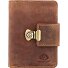 Vintage portemonnee leer 12,5 cm variant brown