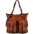  Priscilla Schoudertas Leder 41 cm variant cognac