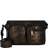 Glam Monticello Schoudertas Leer 22 cm variant croco bronze Glam Monticello Schoudertas Leer 22 cm variant croco bronze