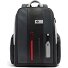  Urban Dagrugzak RFID-bescherming Leder 46 cm Laptopvak variant grey-black