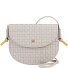  Skye Schoudertas Leer 21 cm variant pearl grey